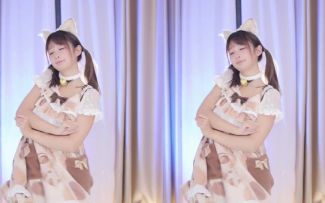 【鱼子酱】《Hmph!》小熊睡衣套装 直播跳舞录屏