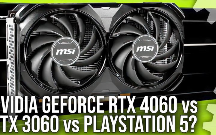 [数毛社-烤古] Nvidia GeForce RTX 4060评测 - 对比RTX 3060, PlayStation 5截图