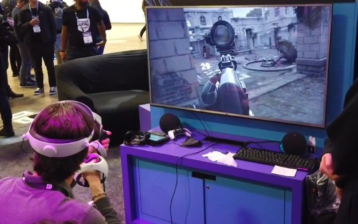VR版沉浸式穿越火线 现场游戏实录 次世代VR射击游戏 CF:Sierra Squad 2023年夏季登陆PSVR2截图