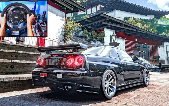 【极限竞速-地平线5】800HP 尼桑日产 GTR R34截图