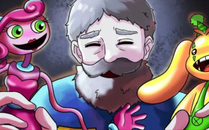 【搬运YouTube】我不是怪物长腿妈咪 Poppy playtime 3第三章-Poppy playtime 2第二章动画丨Buzz gems截图