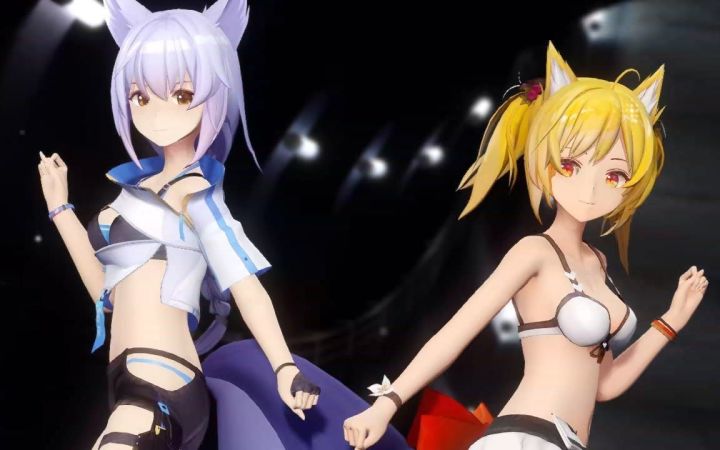 【明日方舟MMD】Shadow Shadow【普罗旺斯&空】【搬运】截图