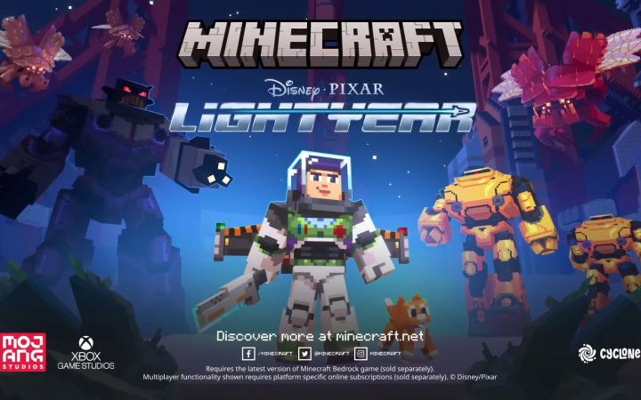 《我的世界》 x 《光年正传(Lightyear)》 DLC 宣传片截图