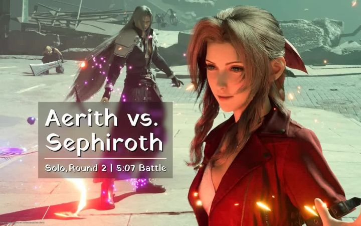 【FF7R】5:07 爱丽丝单挑萨菲罗斯截图