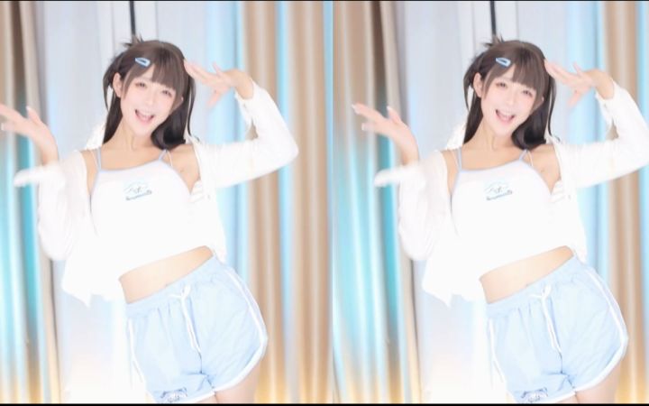 【鱼子酱】《小城夏天》玉桂狗套装版 直播跳舞录屏截图