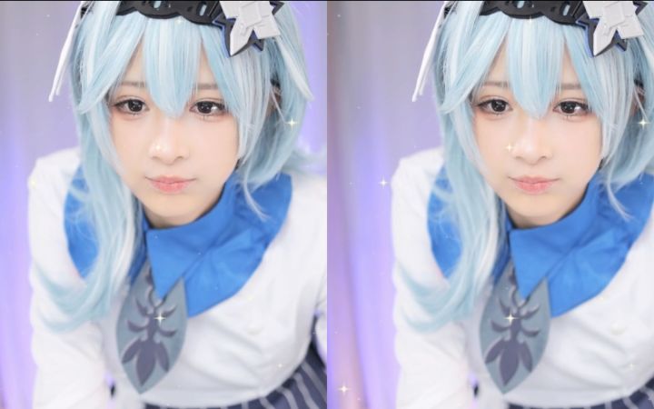 【鱼子酱】《POP!》优菈必胜客限定 直播跳舞录屏截图