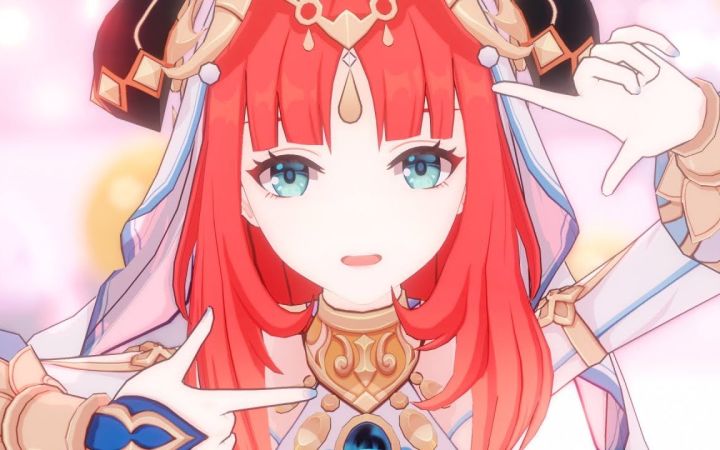 【原神MMD】 JUMP UP! 【妮露】【搬运】截图