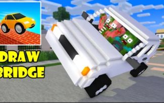 MC怪物学院动画丨Drawing Bridge Funny Challenge丨我的世界动画