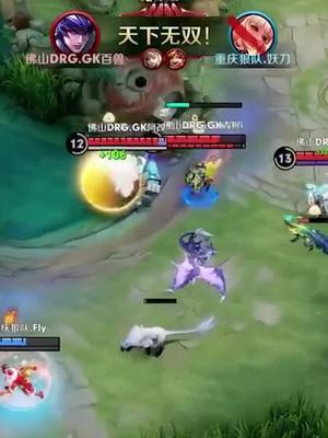 Fly送的的皮肤追着Fly打#kpl截图