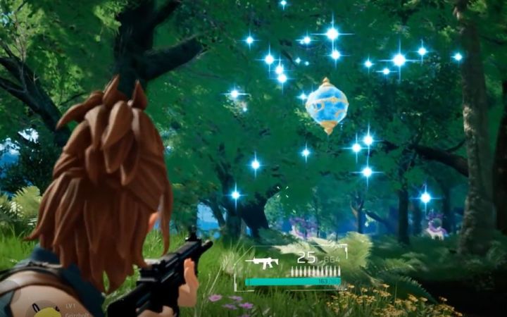 缝合怪《幻兽帕鲁》新演示!当宝可梦拿起加特林截图