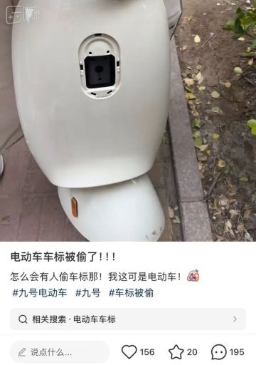 电驴车标被社会青年当成“硬通货”，正在全国遭遇大失窃