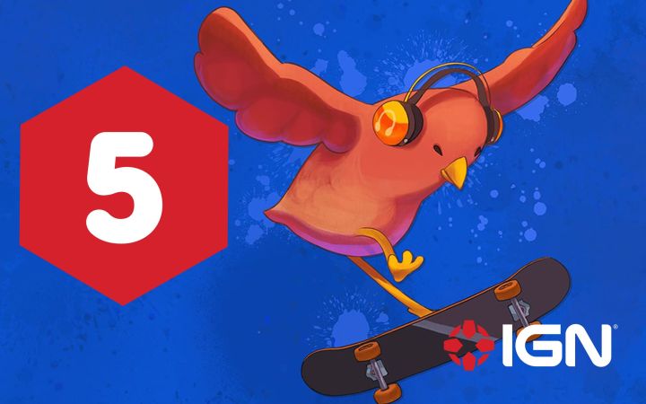 【IGN】5分,《滑板小鸟》评测:对3D街机滑板游戏进行的一次雄心勃勃的尝试截图