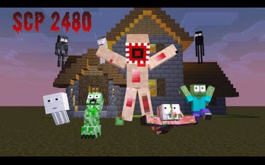怪物学院1317集丨2480挑战Funny Horror Challenge丨我的世界动画截图