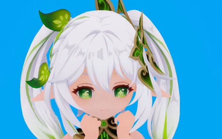 【原神MMD】纳西妲这么可爱真是抱歉【搬运】截图