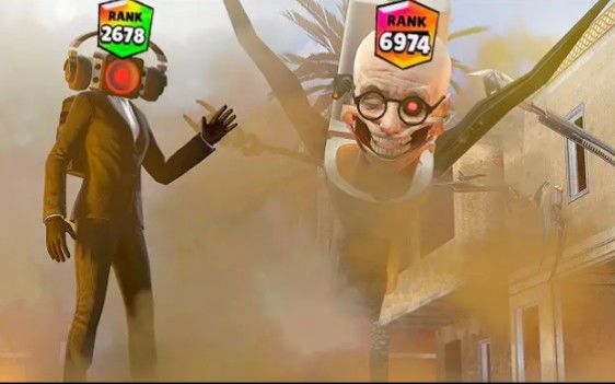 斗殴明星排名上升 Skibidi马桶人vs监控人粉丝制作 | 新一季第63集截图