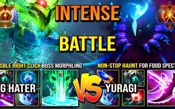 6神装1号位对决!Yuragi幽鬼VS变体精灵【DOTA2】截图