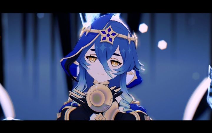【原神MMD】 回生【莱依拉】【搬运】截图