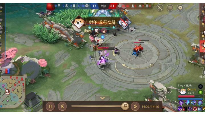 暴力犬神细节拿五杀截图