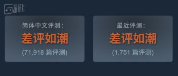 Steam改为按语言单独显示评价，不少游戏秒变“差评如潮”