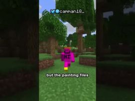 新的minecraft绘画。这是什么意思?