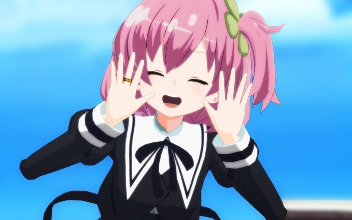 【MMD】Hand In Hand【一柳梨璃】【搬运】截图