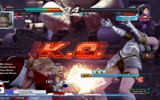 《铁拳7》玩家对战 斯蒂夫VS扎菲娜