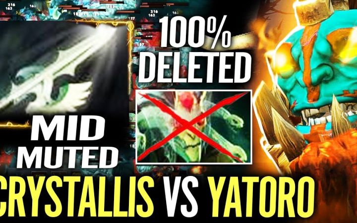 听说你美杜莎玩得很好?看看水晶哥的哈斯卡如何中路对线YATORO【DOTA2】截图