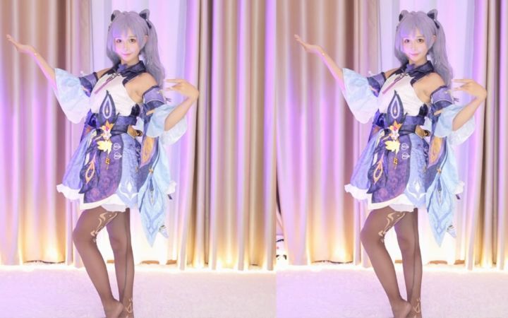 【鱼子酱】《极乐净土》 刻晴限定 直播跳舞录屏截图