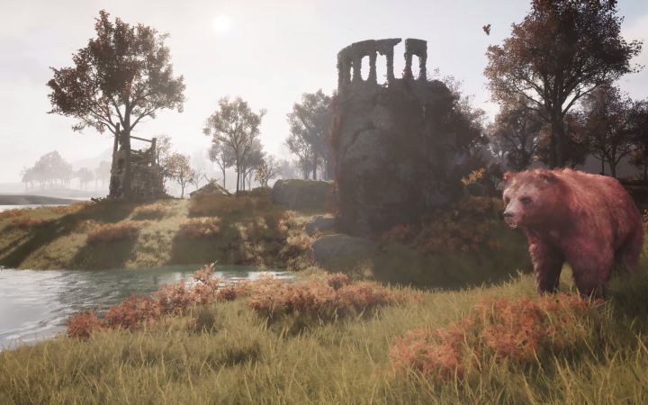 虚幻引擎5MMORPG《灰烬创世纪》季节天气效果演示截图