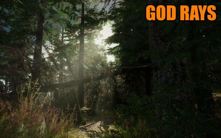 如何3分钟内在虚幻引擎5中创建圣光射线God Rays 【UE5教程】截图