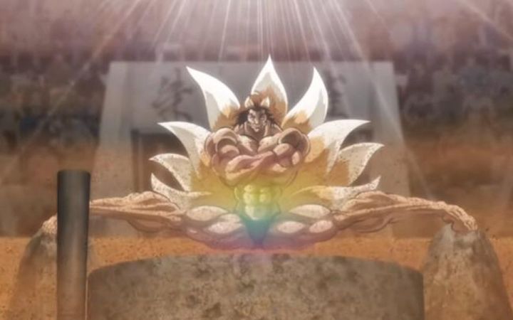 勇次郎,你还是九尾呀!兵卫杯面 ×《范马刃牙》联动动画CM截图