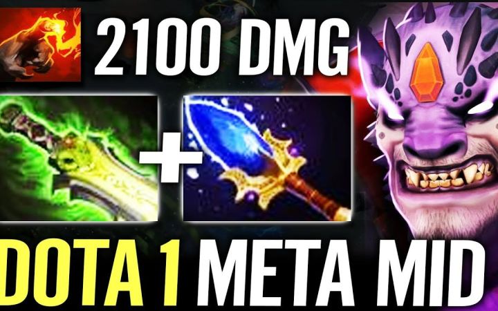 刀1经典中单!A杖+虚灵刀莱恩【DOTA2】截图