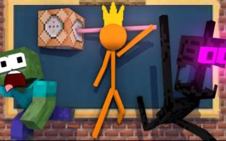 怪物学院第1820集丨The King Animation vs 怪物学院Horror Challenge丨我的世界动画