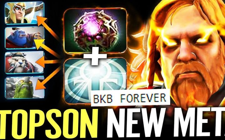 TOPSON 3号位全能骑士,魂戒玲珑心经典出装依旧好用【DOTA2】截图