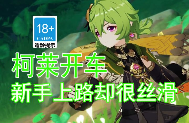 【原神歪传】柯莱开车 新手上路很丝滑截图