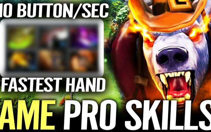 AME萧瑟熊战士,毫无感情的拍人机器【DOTA2】截图