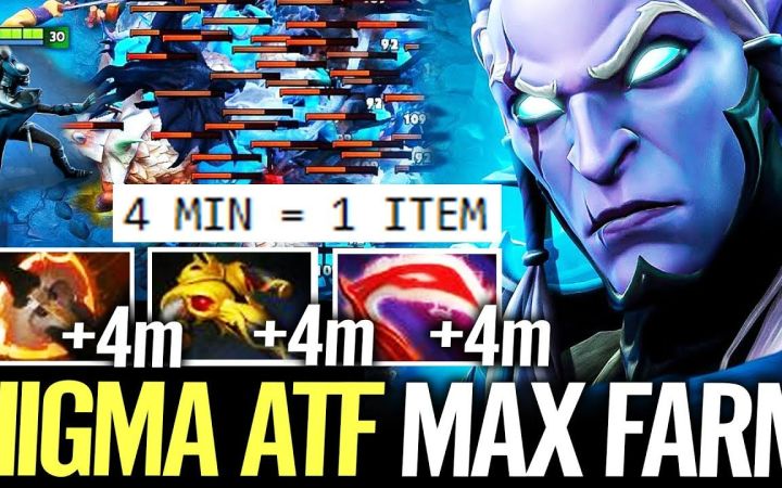 Nigma.ATF无解肥幻影刺客,25-1几分钟一个大件无人可挡【DOTA2】截图