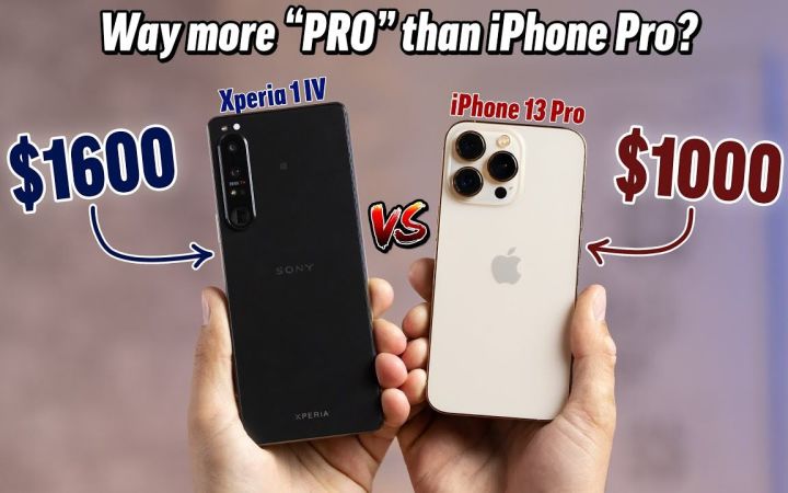 【手机测评】索尼Xperia 1 IV vs iPhone 13 Pro 对比测评，真的值1600美金吗？截图