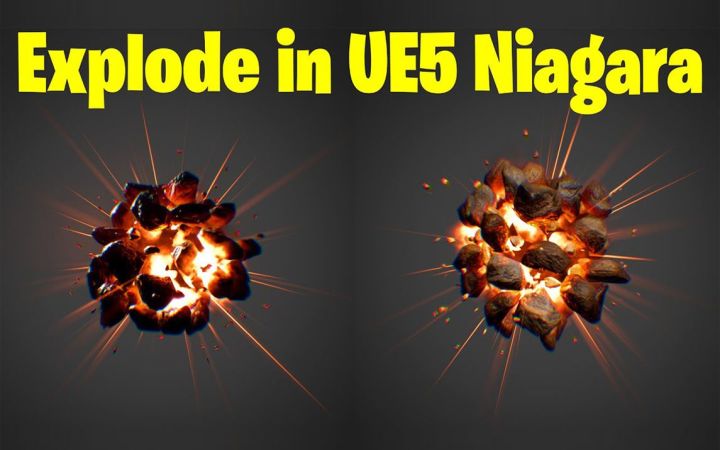 在UE5中实现爆炸效果的FX 【Niagara教程】截图