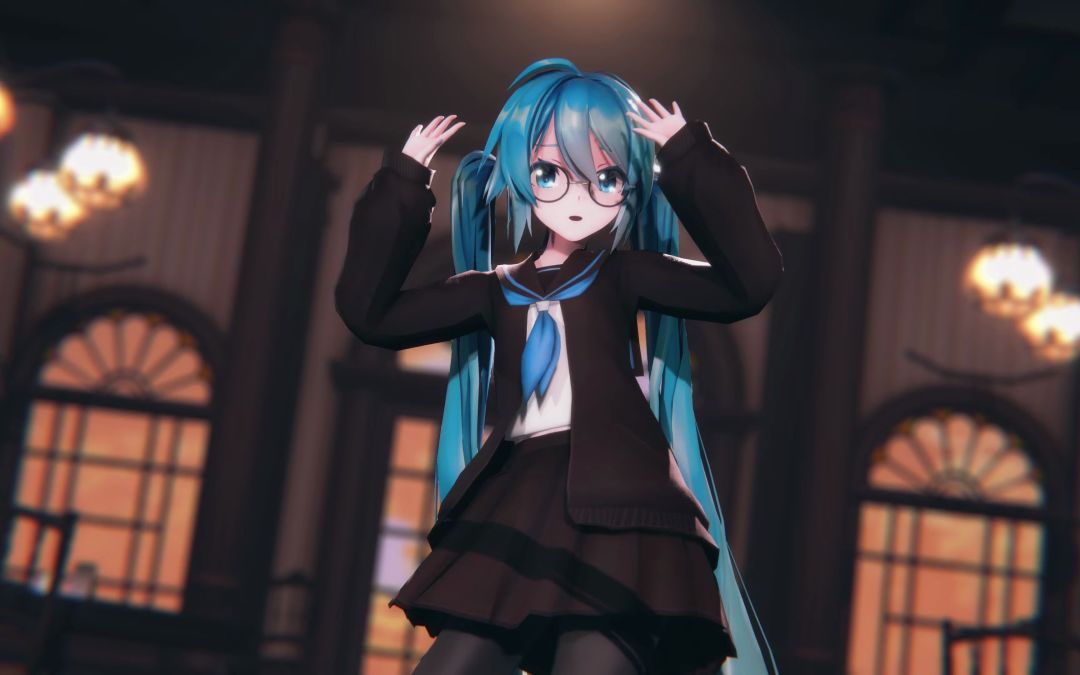 【MMD】純情スカート - Sour式改変初音ミク【搬运】截图