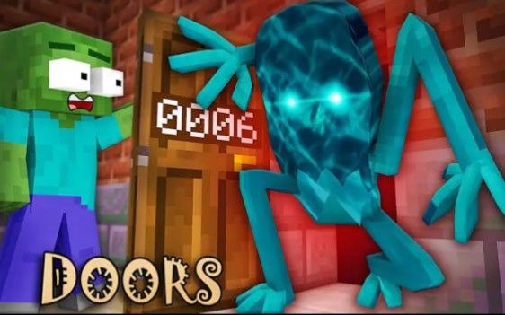 怪物学院第1783集丨roblox Doors Horror Challenge丨我的世界动画截图