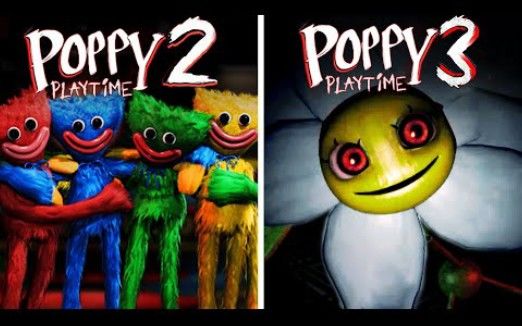 【搬运YouTube】Poppy playtime 2.3章对比二章vs同人第三章截图