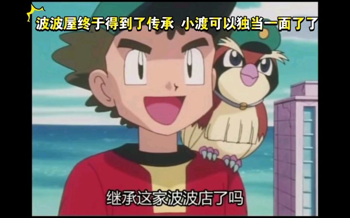 精灵宝可梦 波波屋终于得到了传承 小渡可以独当一面了了截图