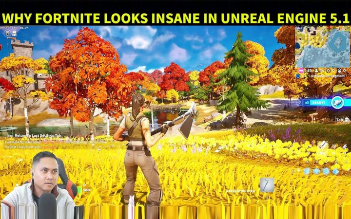 使用虚幻引擎5.1新功能制作Fortnite(堡垒之夜)视频截图