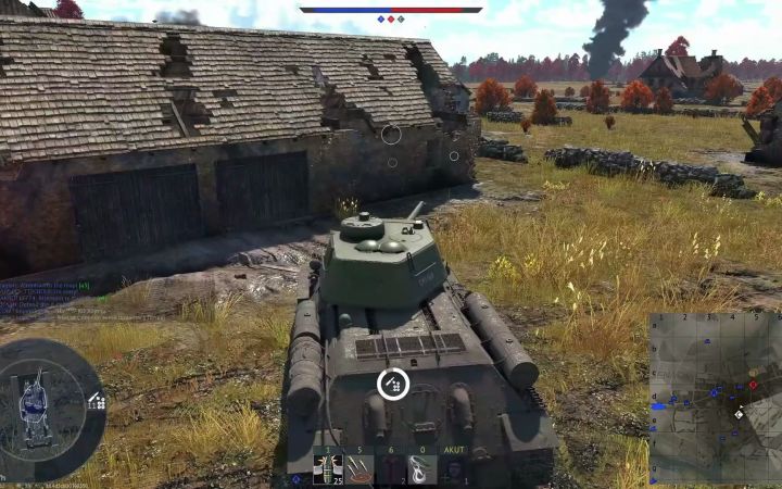 战争雷霆 T34-85 苏系中型坦克-War Thunder T-34-85 (D-5T) Soviet Medium Tank截图