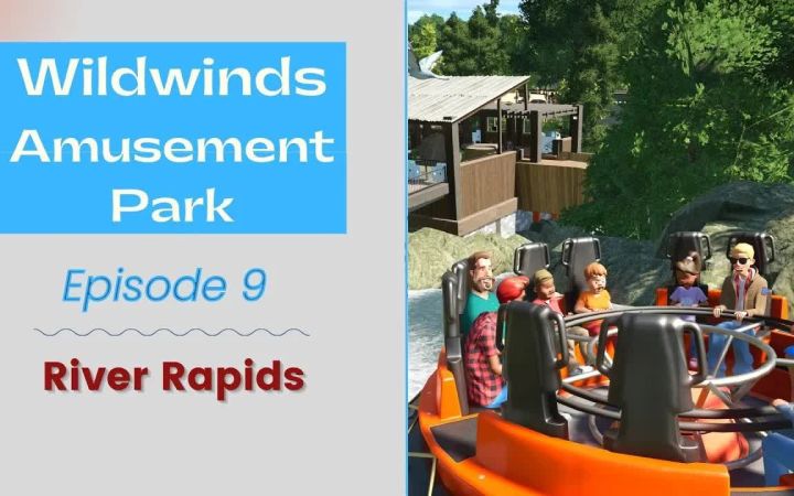 【搬运】过山车之星分享 Realistic Park Build Episode #9 (Wildwinds) by M&J Games截图