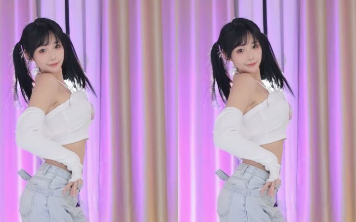 【鱼子酱】《Alone》常服套装 直播跳舞录屏截图