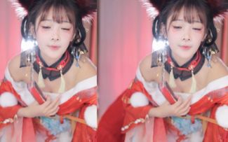 【鱼子酱】《寄明月》九尾狐限定 直播跳舞录屏