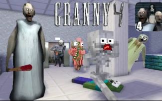 MC怪物学院动画丨恐怖奶奶第四章恐怖挑战赛丨我的世界动画