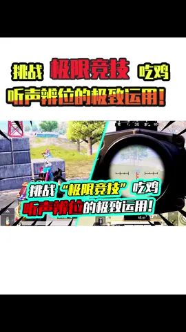 老阿姨:挑战“极限竞技”模式吃鸡!听声辨位的巧妙运用!#吃鸡 #搞笑视频 #和平精英截图